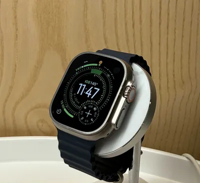 Apple Watch Ultra2 49mm Blue Ocean Band Original, премиальные смарт-часы 1