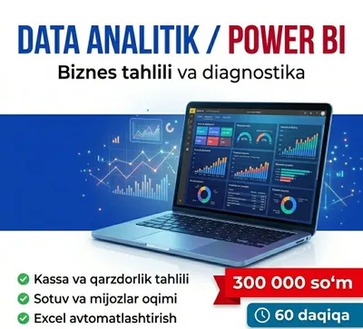 Data Analitik / Power BI va Excel — Biznes tahlili 1