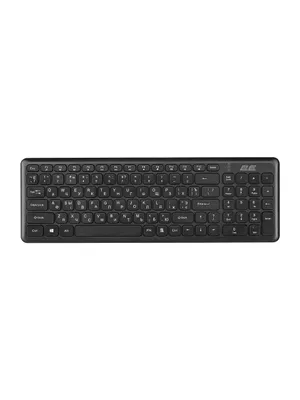 KS230 simsiz klaviatura (slim dizayn), USB, 12 ta multimediya tugmasi, ko‘p tilli joylashuv 1