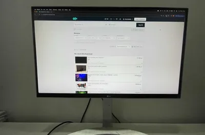 LG 27" 4K monitori