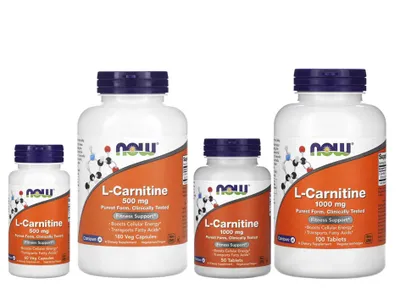 NOW Foods NOW L-Carnitine L Carnitine L-karnitin L-karnitin l-karnitin 1