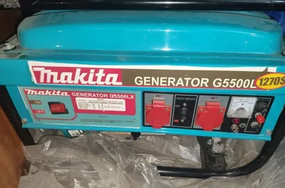 Benzinli generator. Yangi 1