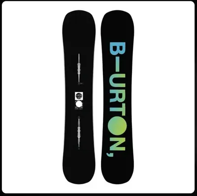 Burton snoubord to‘plami: doska + etiklar + bog‘lamalar 1