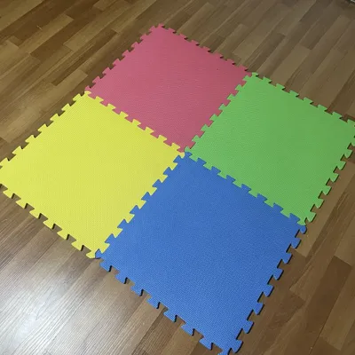 Пазл-мат для детской площадки 60×60 см 1