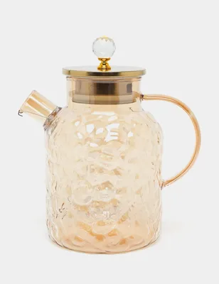 Damlanadigan choynak, shisha, choy uchun suzgichli, 1500, 1800 ml 1