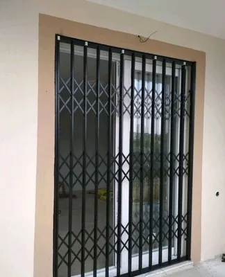 Решетки раздвижные на окна и двери 1