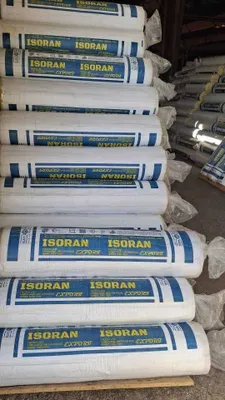 Isoran folgali shisha paxta issiqlik izolyatsiyasi — sifati 100% 1