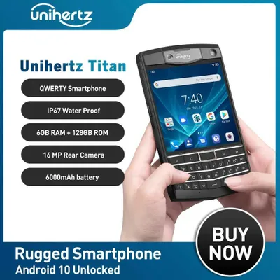 Unihertz Titan mustahkam suv o‘tkazmaydigan smartfonlar 1