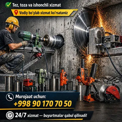 Beton teshish xizmati