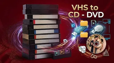 Оцифровка VHS и аудиокассет | Запись на CD, DVD и флешку