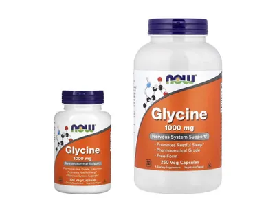 NOW Foods Glycine глицин glisin 1