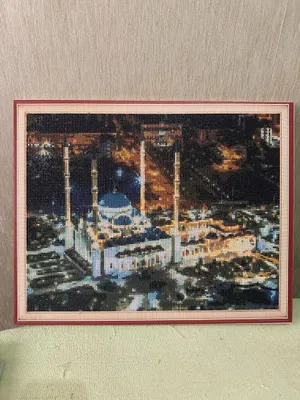 Qo‘lda tayyorlangan olmosli rasm 1