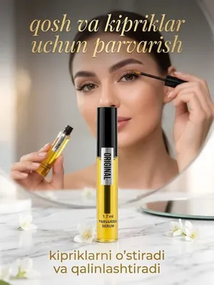 qosh va kipriklarimiz uchun
