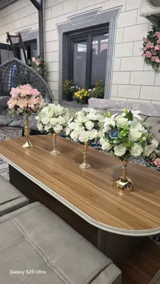 Настольные цветы, есть в наличии 1