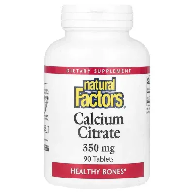 Natural Factors kalsiy sitrati Calcium Citrate, 90 tabletka 1