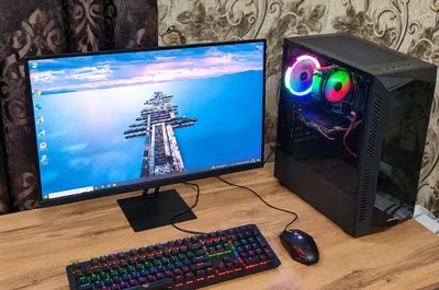 Игровой компьютер в комплекте: Core i5 / RX 580 8 ГБ / ОЗУ 16 ГБ / SSD 512 ГБ 1