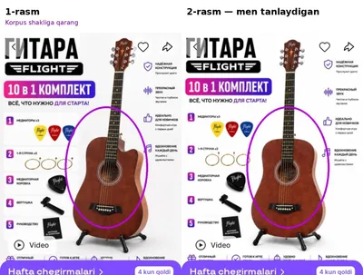 gitara akustik 38 yangi