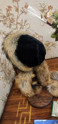 Женская Шапка натуральный мех 1