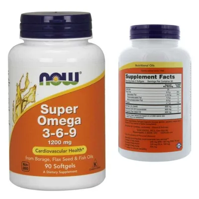 Super Omega 3-6-9 (90 kapsula) USA