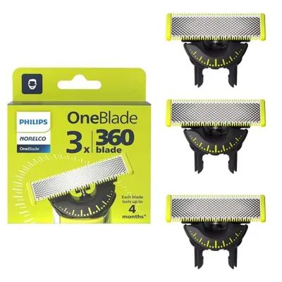 Оригинальные насадки для Philips OneBlade 360° 1