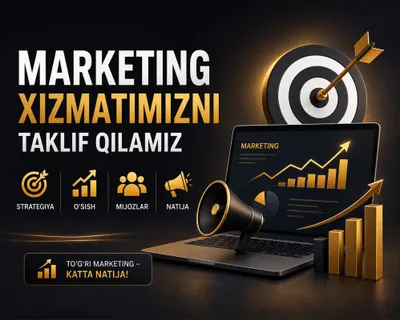 Professional Marketing Xizmatlari | Biznesingizni Rivojlantiramiz