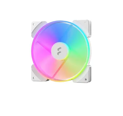 ^Fractal Design Prisma AL-14 PWM sovutgichi - White ARGB Fan 1