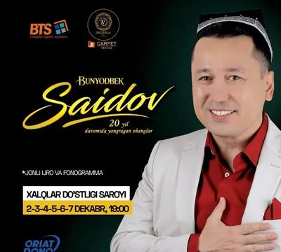 Bunyodbek Saidov konsert