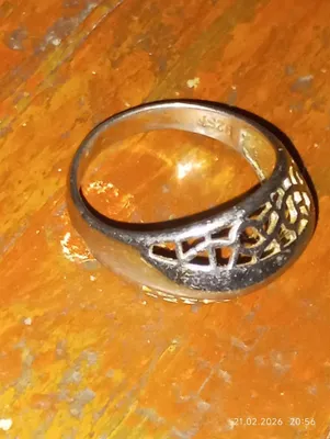 Серебряное кольцо 1