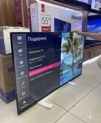 Телевизор Ziffler 55 UHD 4K smart TV QLED доставка бесплатно 1