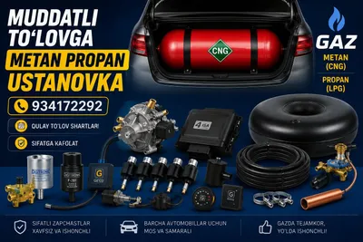 Metan Propan Muddatli toʻlovga 1