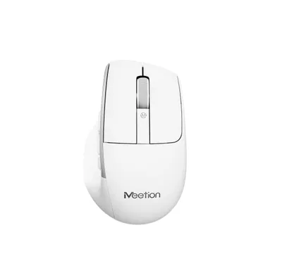 ! Meetion BTM012 White simsiz Bluetooth 2.4G sichqonchasi 1