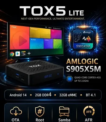 Tox 5lite 2/32 Zo‘r Tezkor Pristavka Xiaomi Gen 3 dan kuchliroq 1