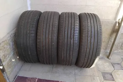 Автошины 215/55R18 Continental в/у в отличном состоянии 4шт.