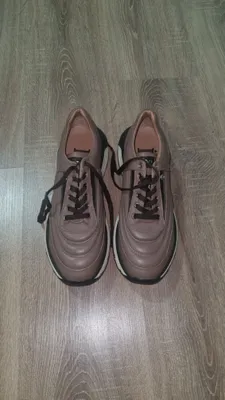 Tilde Genuine Leather Women's Mink Sneakers 1
