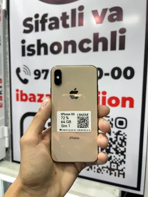 iPhone XS 72%/64 ГБ
