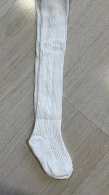 Колготки белые для девочек 1