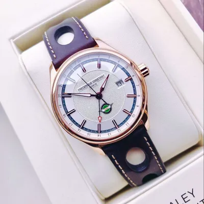 Швейцарские часы FREDERIQUE CONSTANT Vintage Rally Healey GMT 1