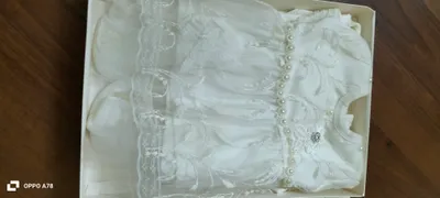 Новое платье для новорождённых 1