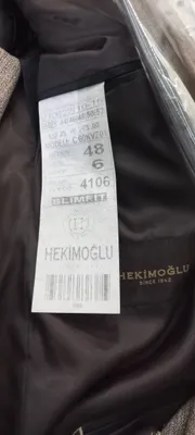 deyarli yangi klassik erkaklar uchlik kostyumi. 4