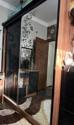 Спальный гарнитур — кровать, шкаф, комод, трельяж и тумбочки 1