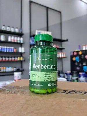 Puritan's Pride Berberine 500 mg, 60 ta vegetarian kapsula