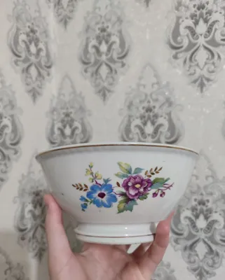 Старинная чаша 1900-х годов 1