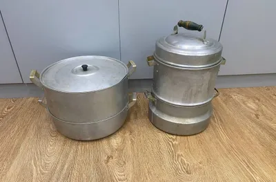 советский qasqon для приготовления манти или ханум