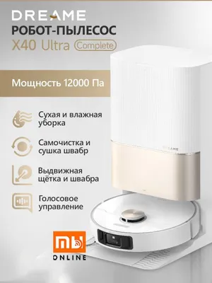 Xiaomi Dreame X40 Ultra Complete Robot Vacuum Cleaner EU robot changyutgichi 1