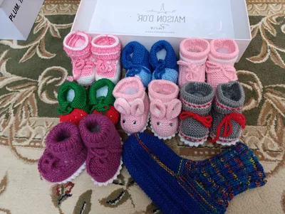 Пинетки для детей одна пара 45 тысячи.