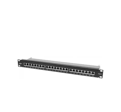 24 portli Cat-6 patch-panel, 5% chegirma