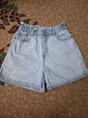 Rezinkali ZARA jinsi shortiklari. 1