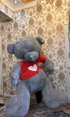 Большой плюшевый медведь 1