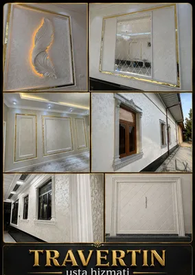 Fasad Travertin ishlarini qilamiz 1