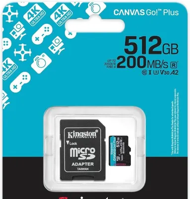 Kingston Canvas Go! Plus 512 / Micro SD 1